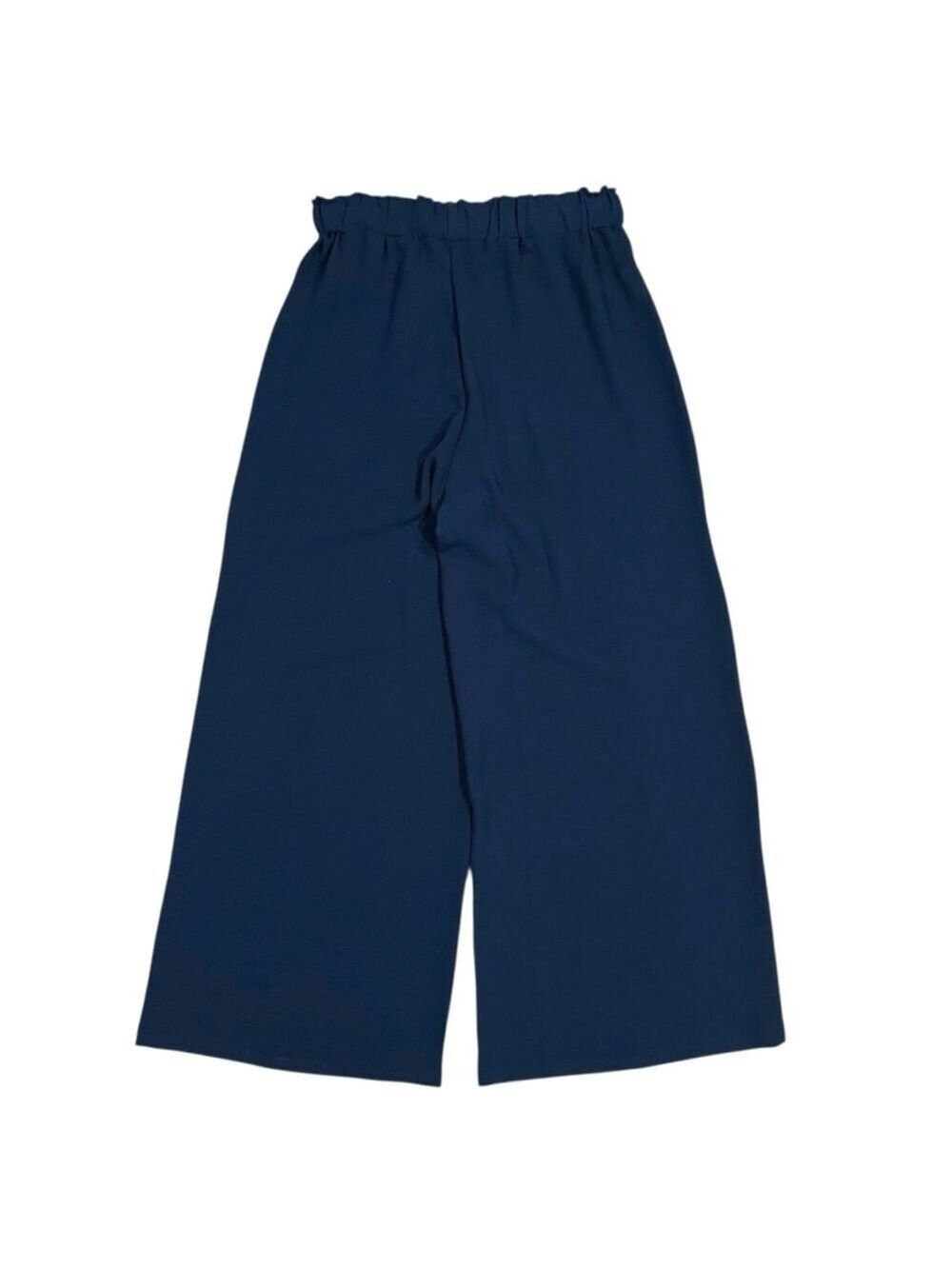 Cupshe Summer Lovin' Drawstring Wide Leg High Rise Coverup Pants Blue Sz Medium - Picture 3 of 11